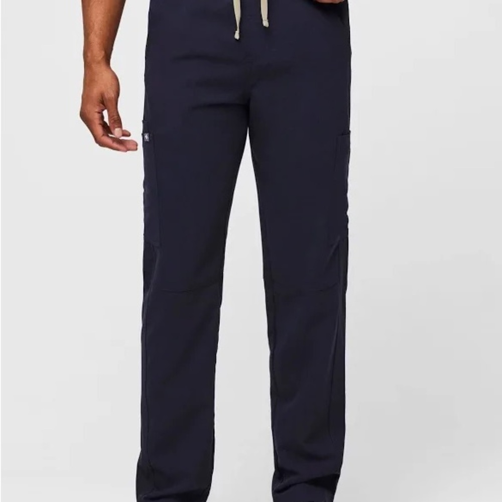 NWT Figs Men's Dark Blue Cargo Pants